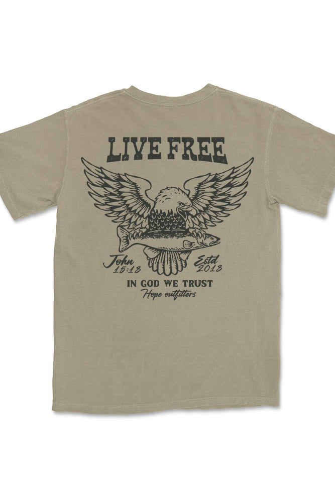 God We Trust Eagle Tee