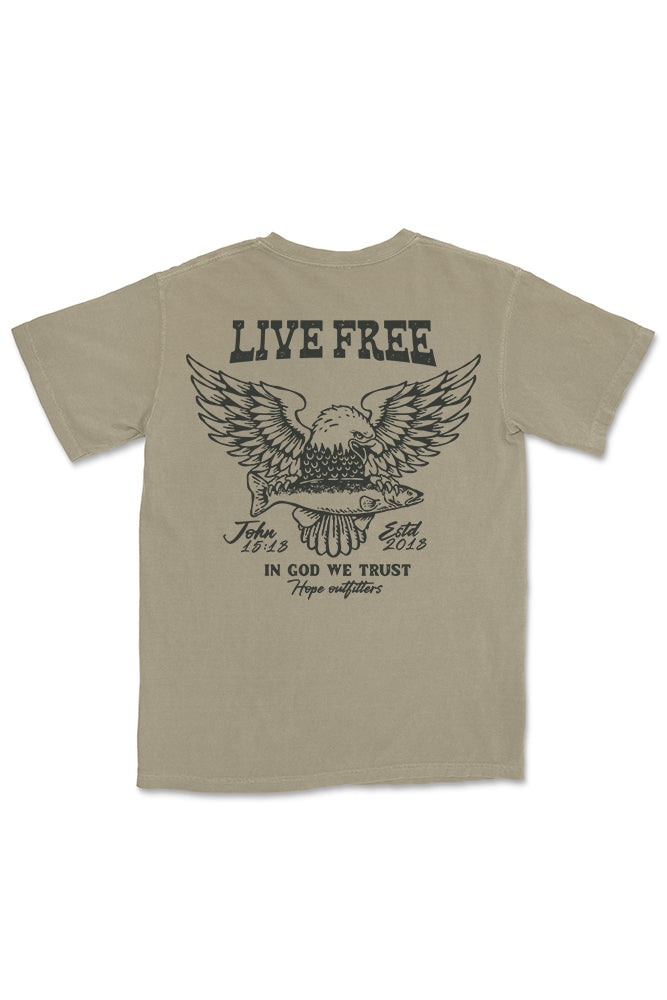 God We Trust Eagle Tee