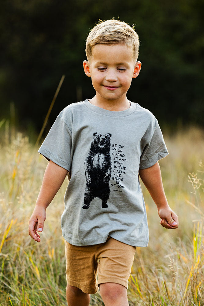 Youth Be Brave Bear Tee