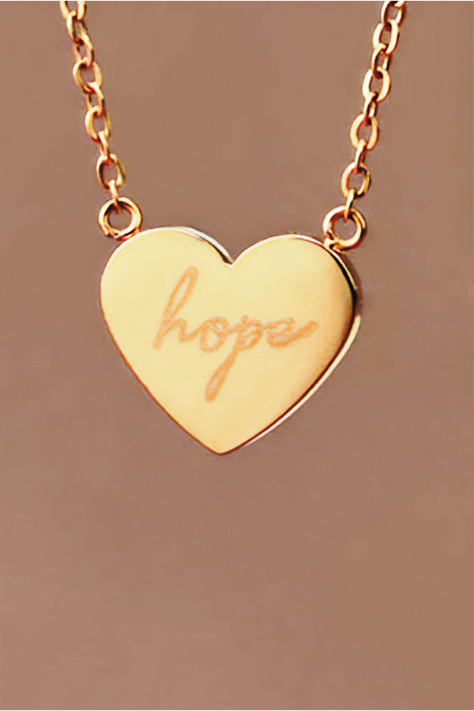 Give Hope Locket Necklace