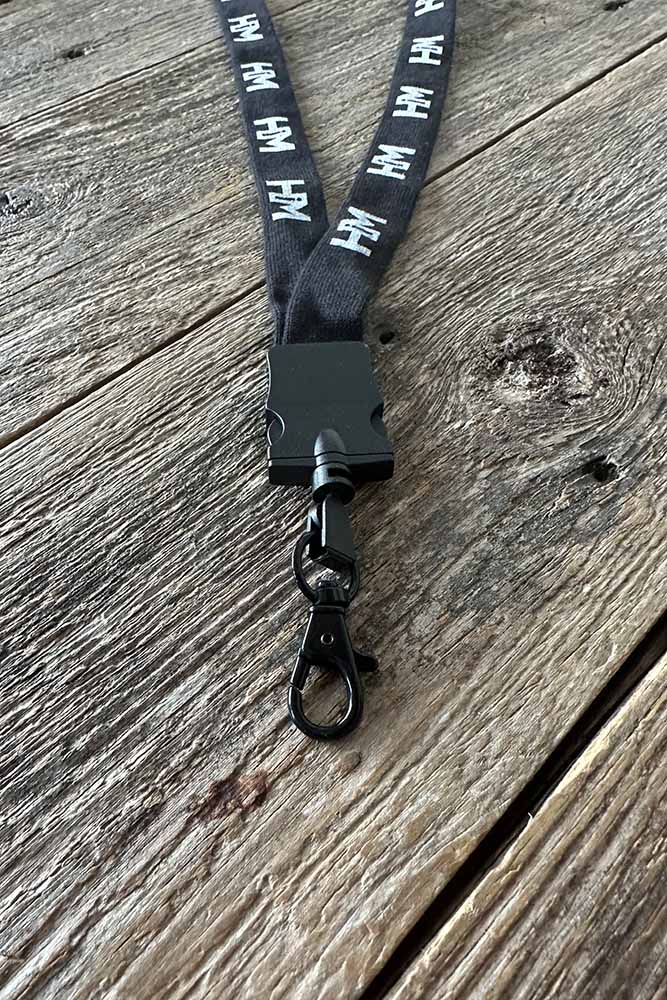 Black In Him Lanyard