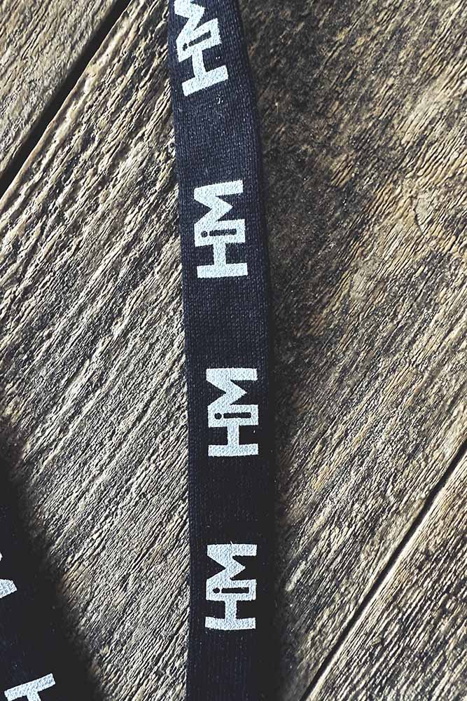 Black In Him Lanyard