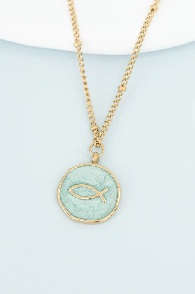 Jesus Fish Necklace