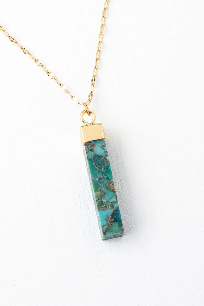 Brayden Turquoise Pendant Necklace